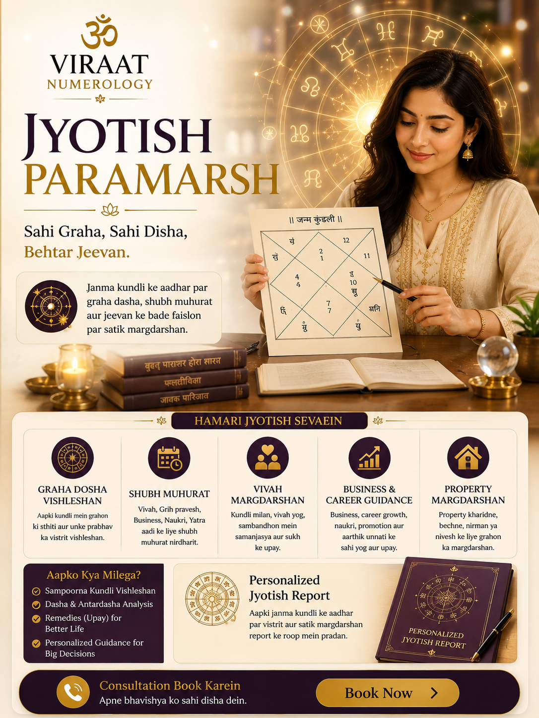 Viraat Numerology - Jyotish Paramarsh Service